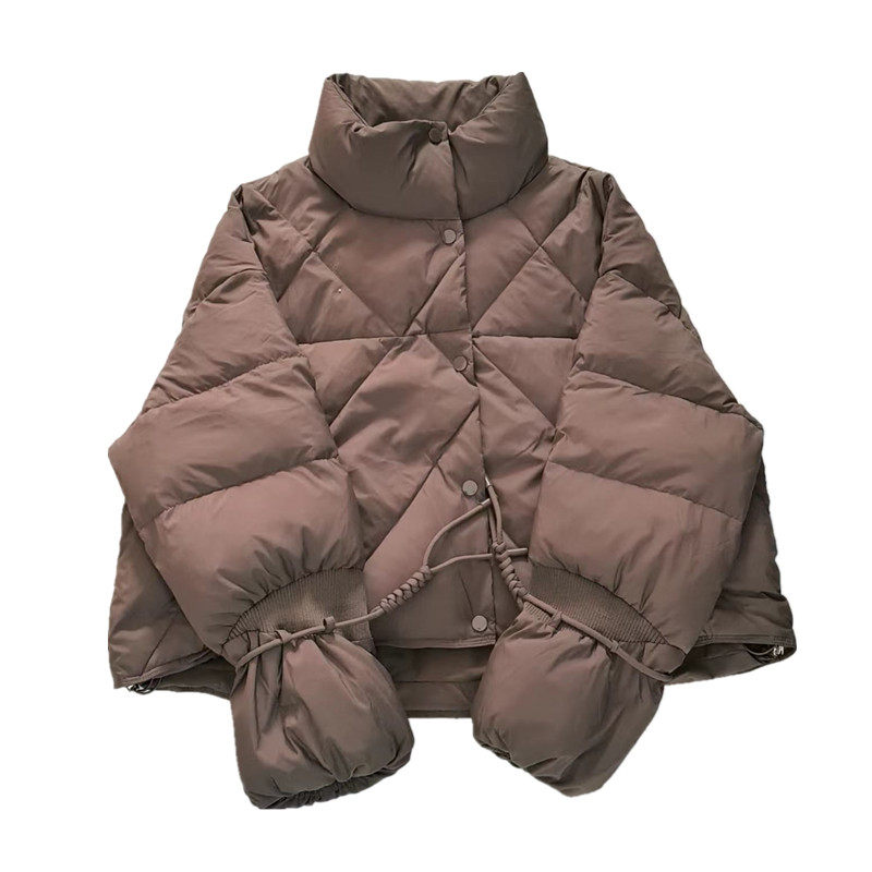 轻薄羽绒服女冬新款时尚休闲90白鸭羽绒棉服小个子百搭短款面包服