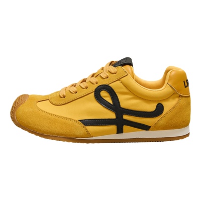 snowelf内增高黄色德训鞋百搭款