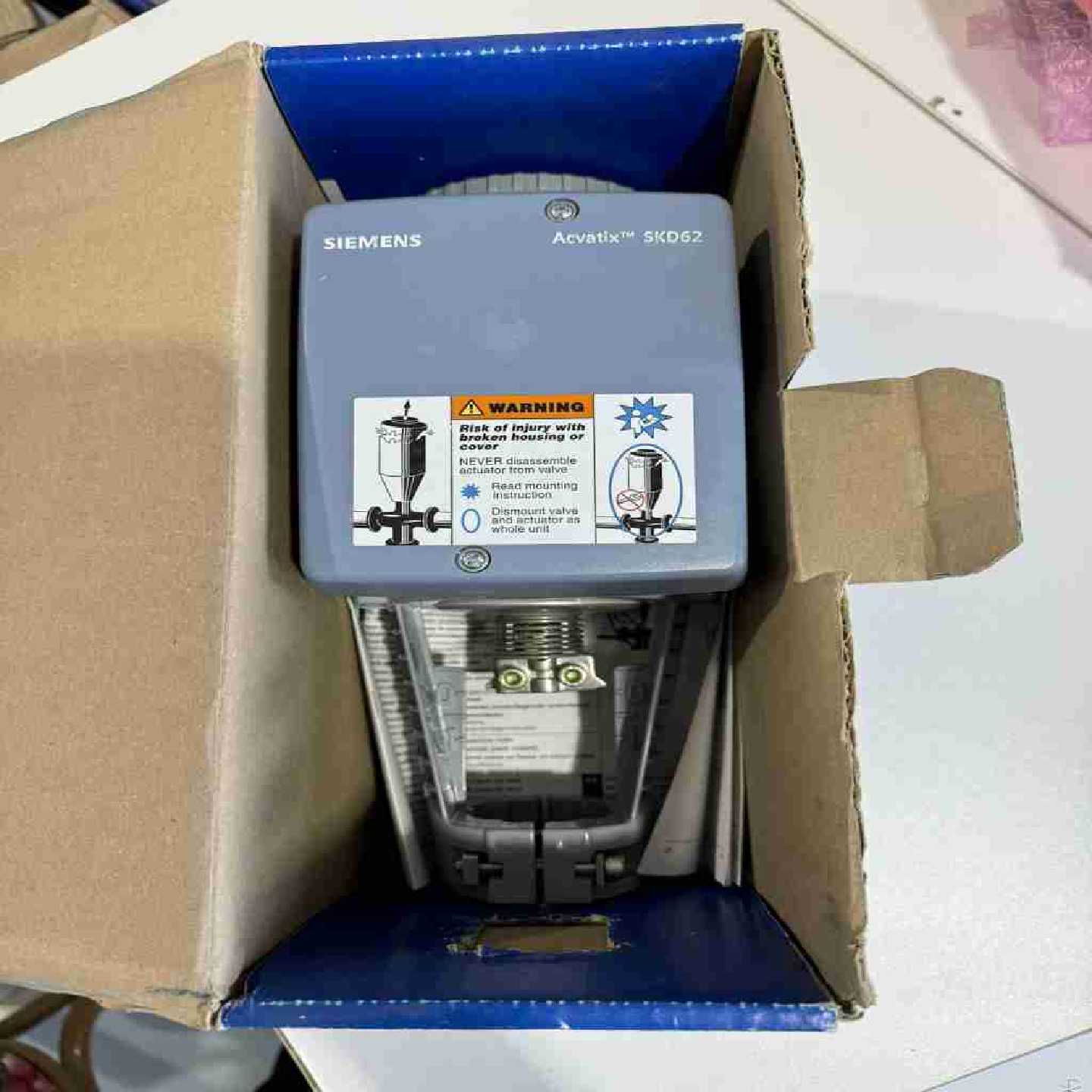 议价西门子SKD62电动液压执行器 比例调节蒸汽阀 水阀