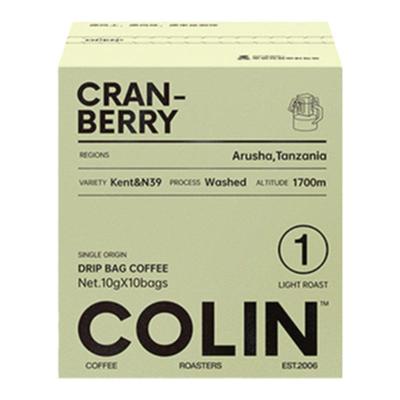 柯林小红莓精品挂耳咖啡10袋装