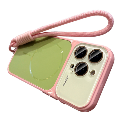 带镜头膜磁吸适用苹果18pro max手机壳新款女iPhone17pro高级感16pro挂绳15全包磨砂14pm保护套13好看12外壳