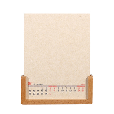 2026马年新款空白宣纸台历日历摆台手写书法对联纸自写春联纸迷你福字斗方红纸新年礼物创意办公室桌面摆件