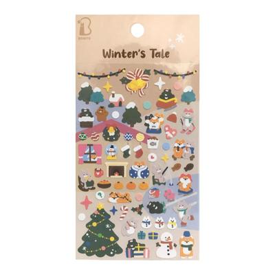 BONITO可爱圣诞卡通DIY装饰贴纸