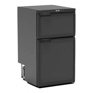 冰虎房车冰箱12v24v双层双温双控车载冰箱嵌入式改装冷藏冷冻分区