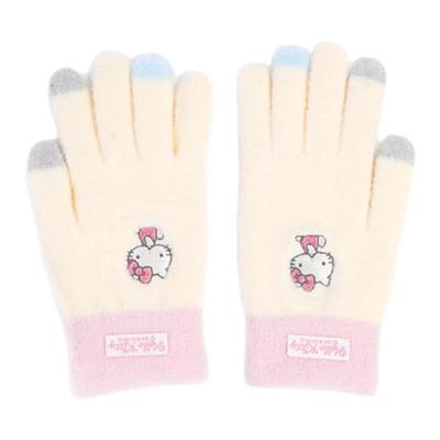 hellokitty猫手套秋冬季骑行女