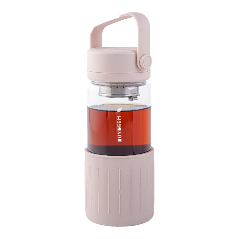 北鼎泡茶随手杯一代玻璃杯水杯女高颜值泡茶杯便携杯茶水分离杯子