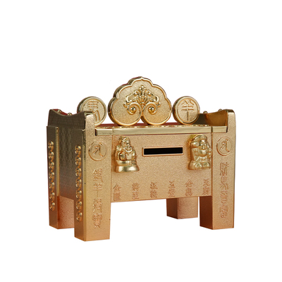 十四年代购李居明生肖财箱摆件