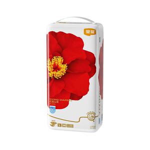 宜婴弱酸红花山茶裤NBSM-XXL超薄婴儿纸尿裤男女宝宝透气尿不湿