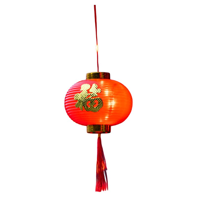 led小红灯笼串灯福字彩灯氛围灯