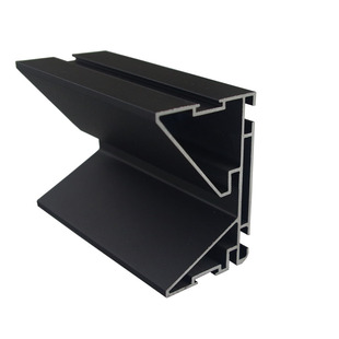 定制厨房用70K型带灯加厚岛台地柜橱柜铝合金柜体免拉手双灯槽款