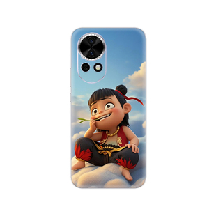 哪吒华为Mate60pro手机彩膜 定制mate50rs 40后盖壳贴纸背膜磨砂30\20\10全包一体装饰通用改色背贴保护膜