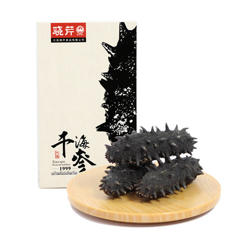 晓芹海参50克大连淡干海参 水产干货 7-10头 海鲜 特产 辽海刺参