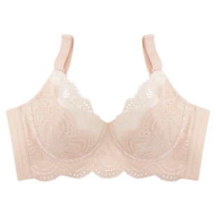 MsKKay兜兜杯内衣女大胸聚拢收副乳防下垂上托调整型文胸|洋牡丹