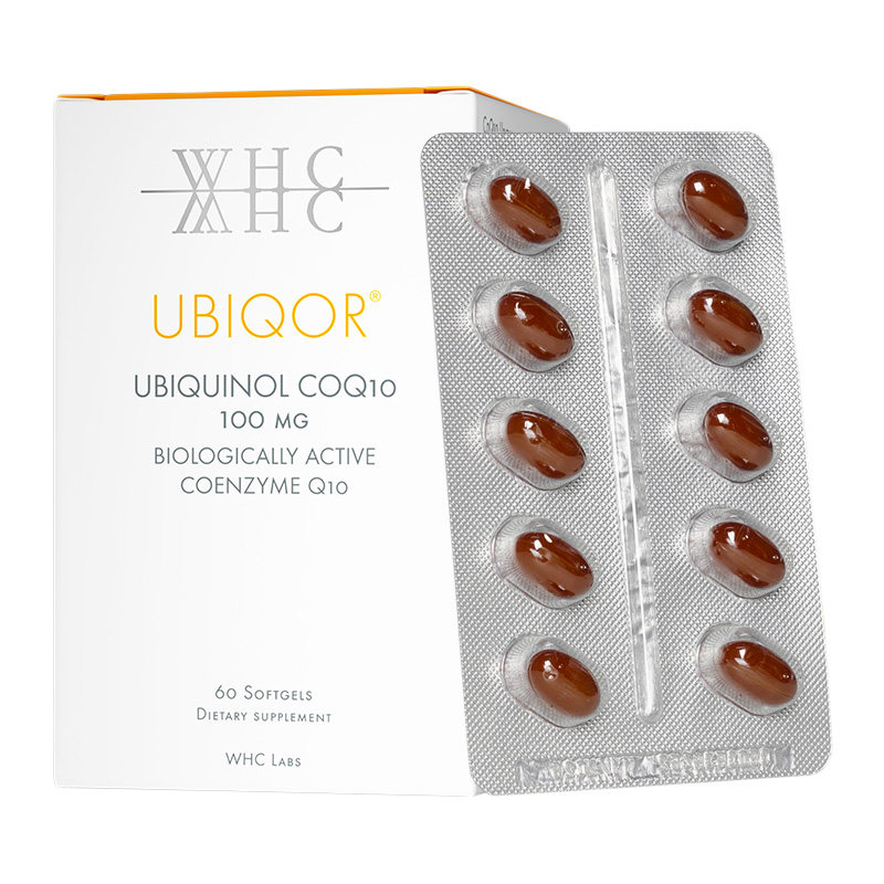 WHC辅酶Q10软胶囊还原型泛醇100mg高含量心脏保护保养备孕成人