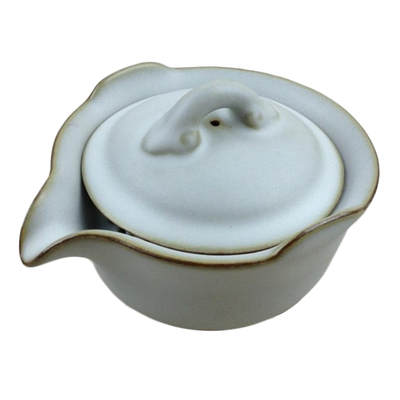 天下龙泉陶瓷手抓茶壶青瓷梅子青