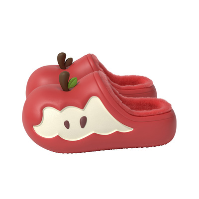 chedoir猜岛苹果系列棉拖鞋