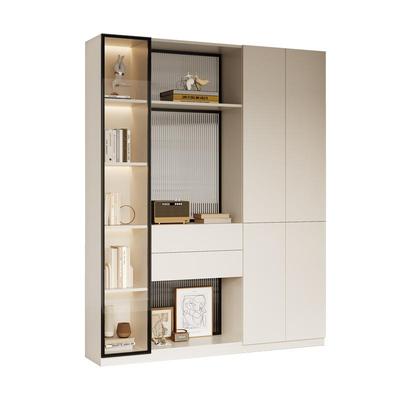 入户玄关柜鞋柜一体正对门隔断柜