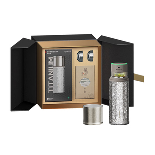 [商务高端礼盒]鸿蒙智选哈尔斯联名纯钛泡茶杯茶水分离智能保温杯