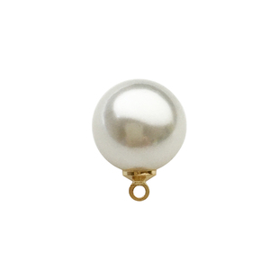 圆形珍珠扣子 旗袍衬衫女上衣白色diy配件毛衣开衫百搭装饰小纽扣