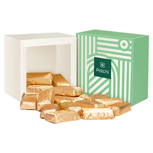 新年礼物Patchi芭驰威化饼干榛子碎夹心巧克力高端零食进口礼盒