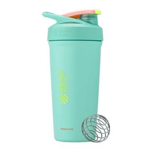 BlenderBottle不锈钢摇摇杯蛋白粉奶昔运动水杯女 健身杯子保温杯