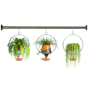 阳台悬挂花架吊兰绿萝支架飘窗墙上免打孔悬挂架花盆架子吊篮挂架