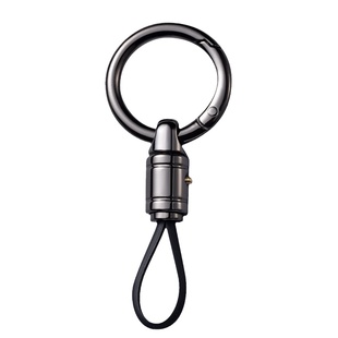 商务汽车钥匙扣标配双皮绳简约高级汽车钥匙扣绳带锁匙扣防丢腰挂