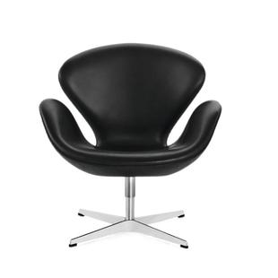 北欧设计师创意轻奢单人沙发椅天鹅椅Swan chair布艺椅会客接待椅