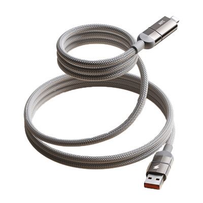 忆捷240W Type C to Type C Cable磁吸充电线器适用苹果15数据线车载PD100W快充手机iPad平板笔记本ctoc口