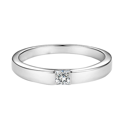 男士钻戒，美国进口！莫桑石戒指