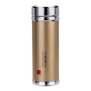 银杯子999纯银内胆水杯男女士保健保温足银茶杯高档礼品正品商务