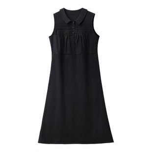 26新~法式浪漫神裙【100亚麻/7万针雕空绣花/月芽边】减龄_连衣裙