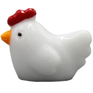 迷你小鸡动物模型场景摆件diy微景观材料多肉造景装饰满19元包邮