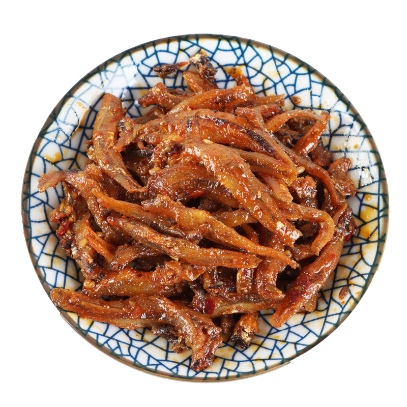 李辉毛毛鱼50g大包装香辣小鱼仔解馋追剧零食办公室休闲零食即食