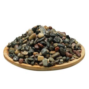 溪流石鱼缸底砂造景专用天然溪流砂鹅卵石龟缸水族箱免洗原生底沙