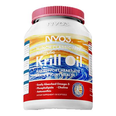 挪威蒙克磷虾油软胶囊鱼油