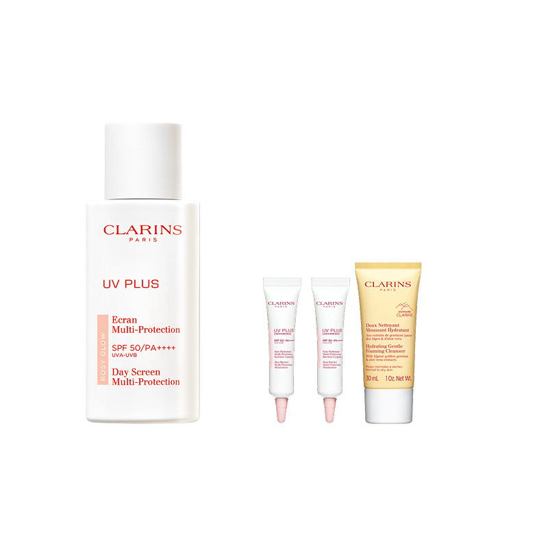 【即刻入手】娇韵诗轻透防晒乳润粉色高倍防晒素颜隔离清爽