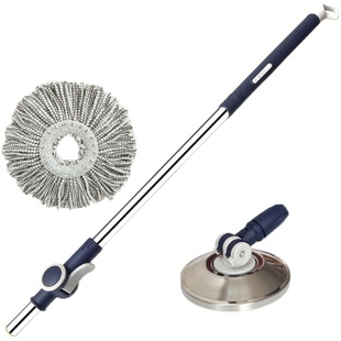 妙佳拖把杆旋转拖把头拖把桶配件通用拖布替换头液压杆拖把盘托盘