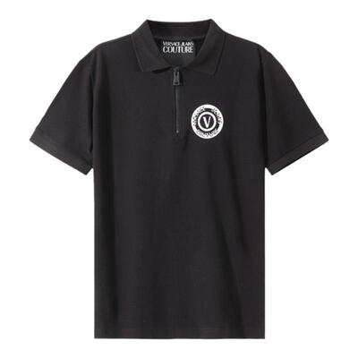 范思哲男士棉质短袖POLO衫