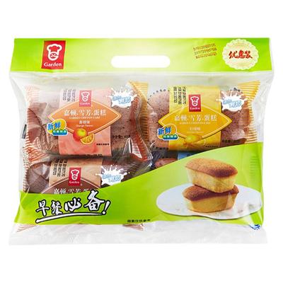 嘉顿雪芳蛋糕营养早餐柠檬味芝士