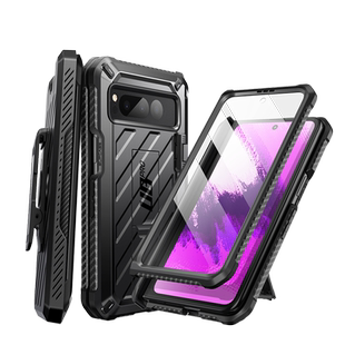 美国SUPCASE 适用谷歌Google Pixel Fold折叠手机壳带支架5G硅胶带屏保铰链tpu气囊三防保护套潮简约运动背夹