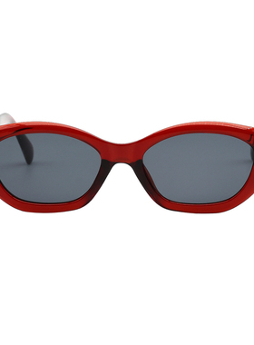 时尚板材猫眼墨镜可配近视度数女