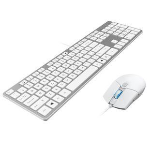 达威尔 台式机电脑笔记本有线键盘鼠标套装 电竞游戏办公静音键鼠