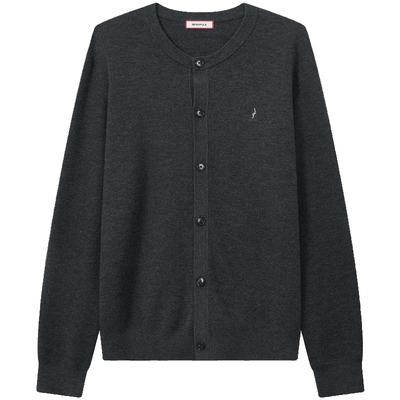 滨波男士简约休闲随性针织开衫