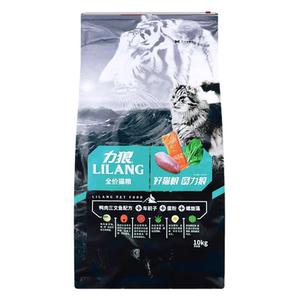 力狼猫粮低盐低油鱼味