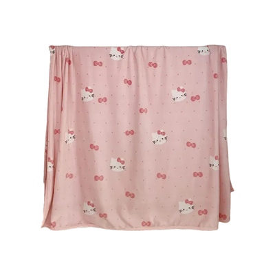 可爱hellokitty牛奶绒毛毯少女心