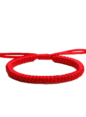 本命年手工金刚结红绳吉祥佩戴物