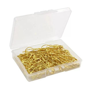 1000枚/盒 金属葫芦安全别针小号固定衣服吊牌标签胸针扣针曲别针