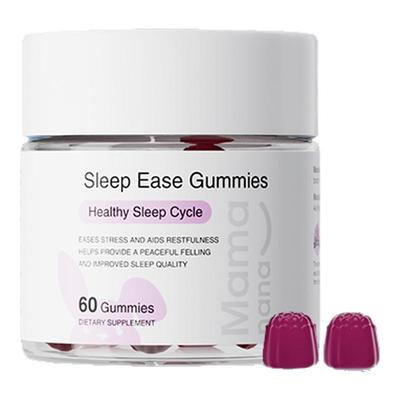 mamanana红脸兔静安素晚安糖褪黑素软糖学生退黑睡眠助眠正品官方