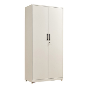 飘窗储物柜靠墙一体多功能收纳柜铁皮柜衣柜家用适合放阳台的柜子